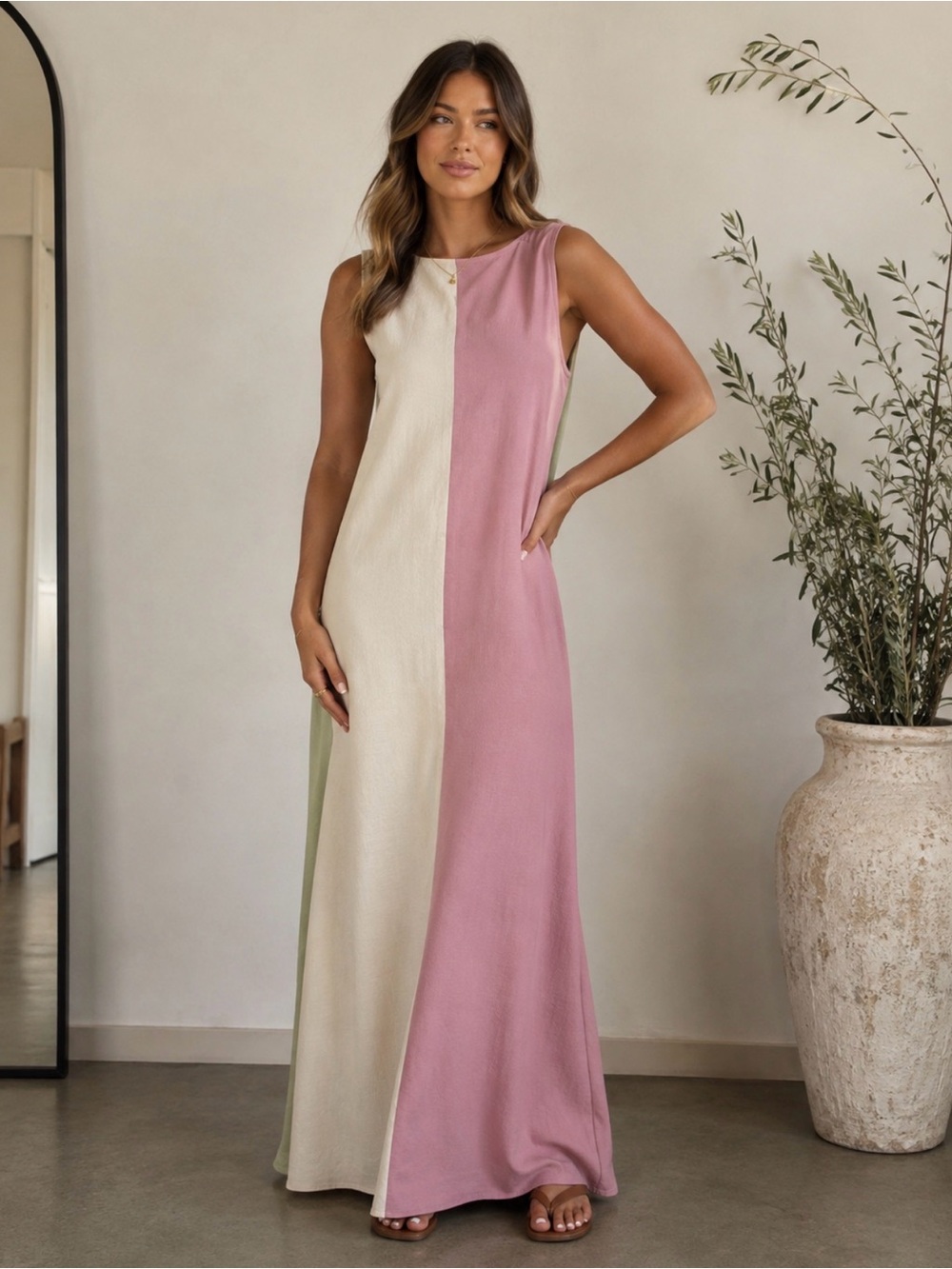 Petal & Pup Lindi Maxi Dress Size XS